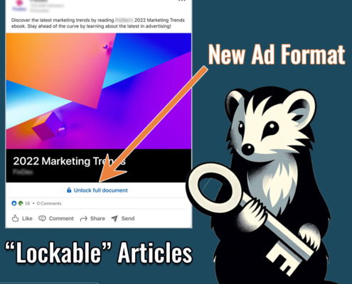 New LinkedIn Ad Format: Lockable Articles