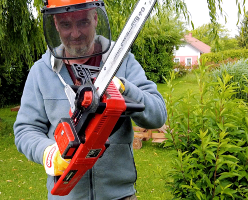 Chainsaw vs. Online Course