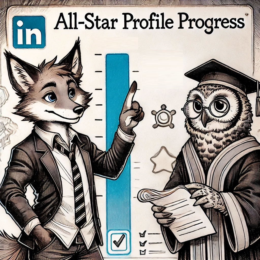 LinkedIn™'s All-Star Profile Progress Bar!