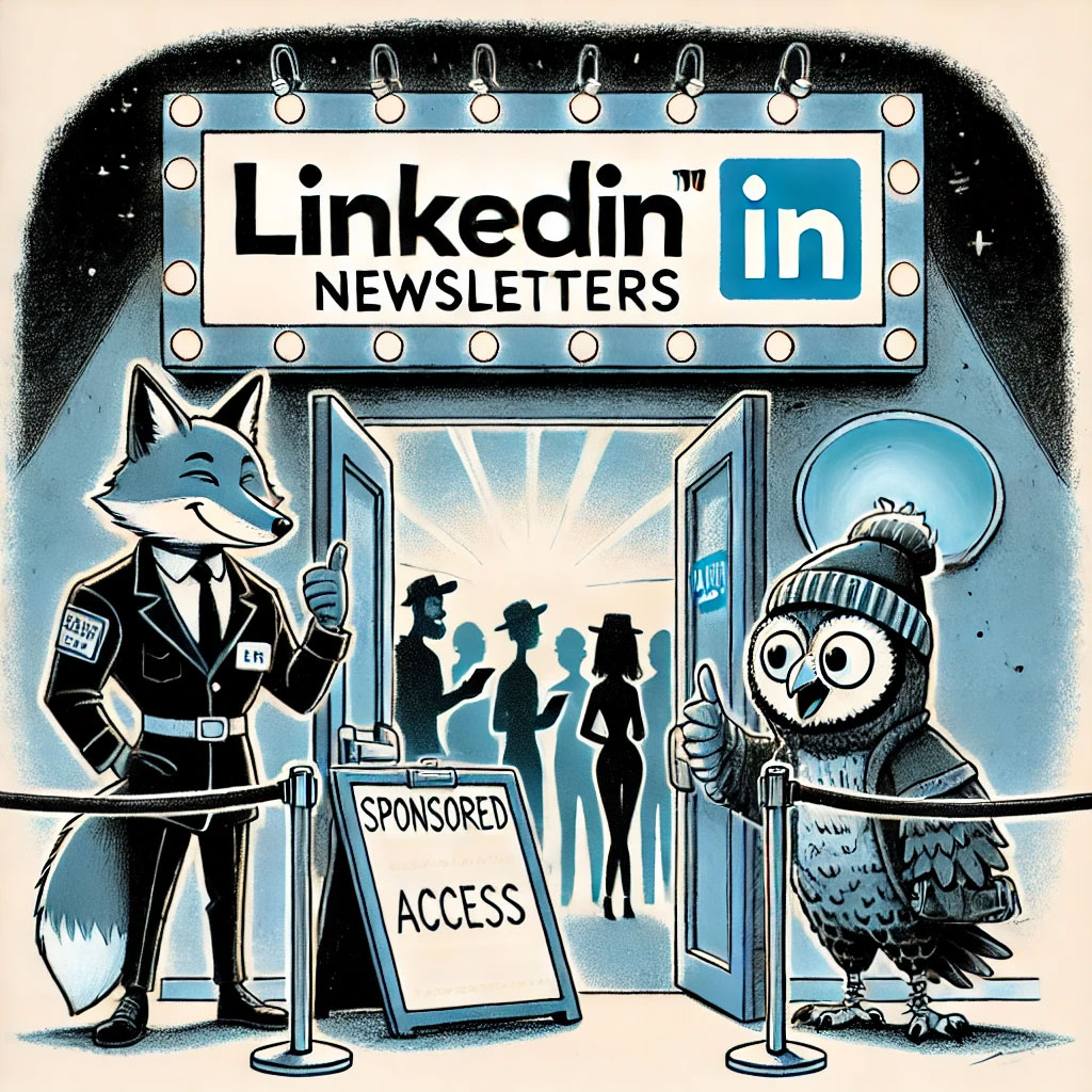 Gated LinkedIn Newsletters