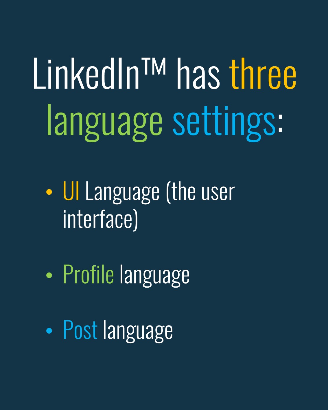 Finding the Perfect Language for Your LinkedIn™ Presence