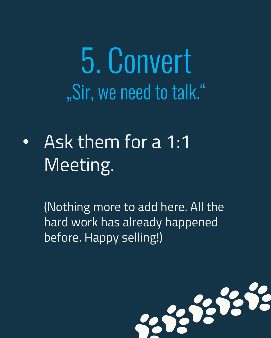 How to implement the 5-Step Social Selling Process