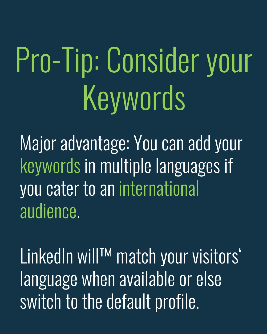 Finding the Perfect Language for Your LinkedIn™ Presence