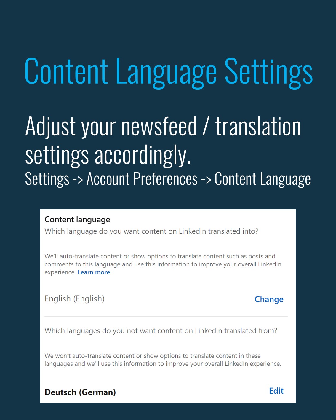 Finding the Perfect Language for Your LinkedIn™ Presence